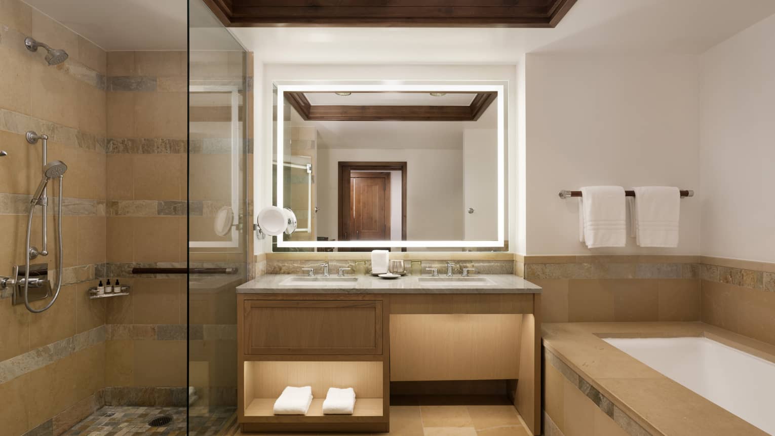Mobility-accessible bathroom
