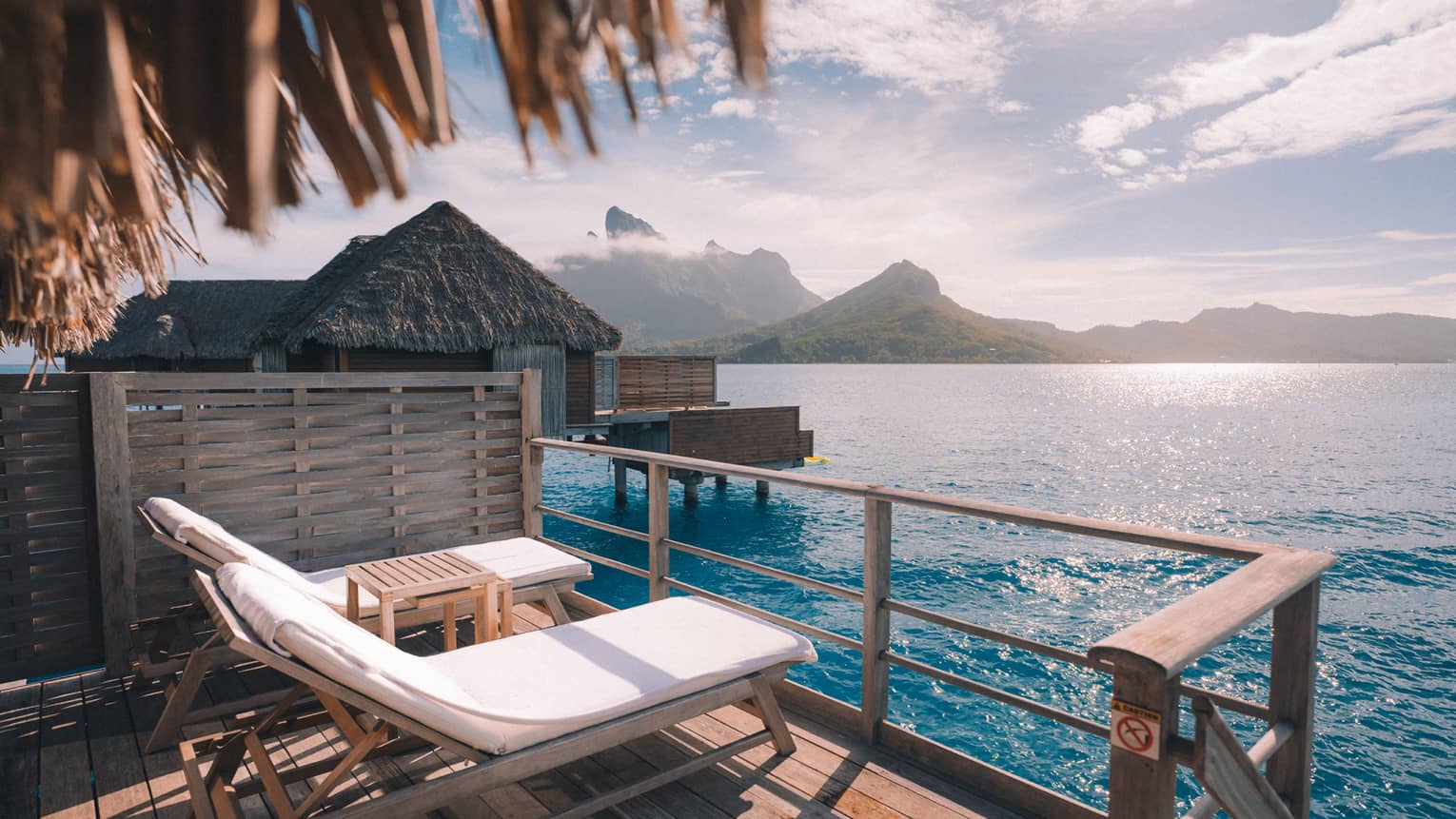 One-Bedroom Mountain View Overwater Bungalow Suite