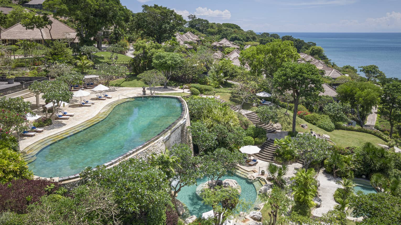 Aerial view of Resort Pool