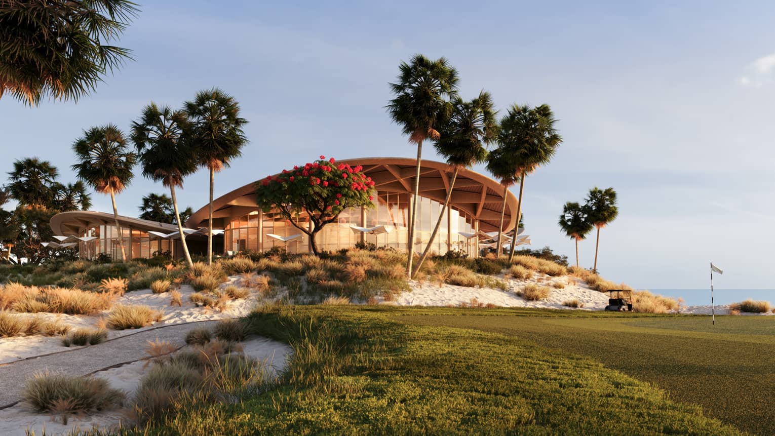 View of Clubhouse Golf Course