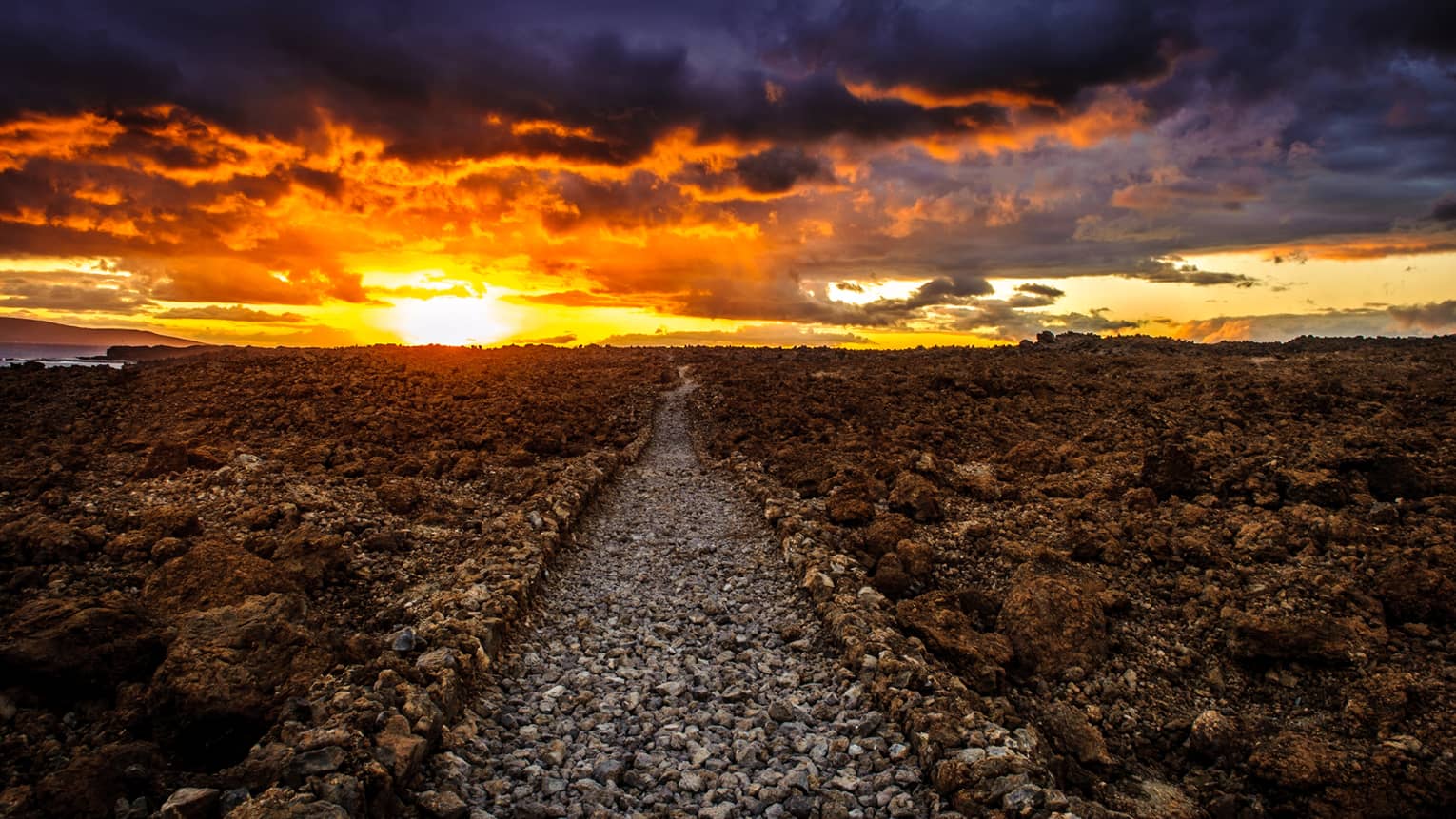 La Perouse / Kings Trail at sunset