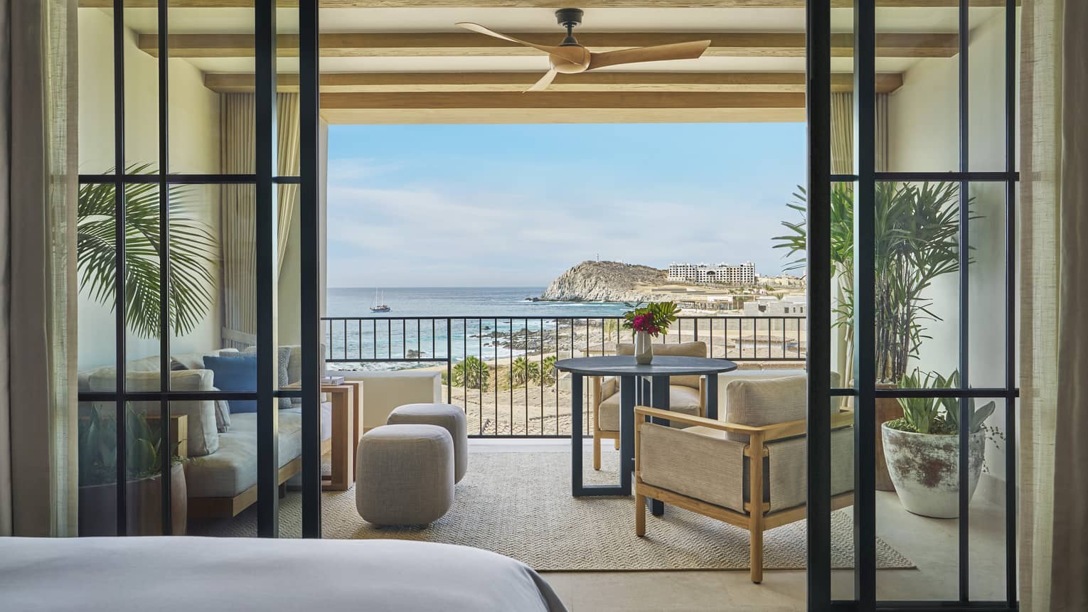 Ocean view balcony room in Cabo San Lucas
