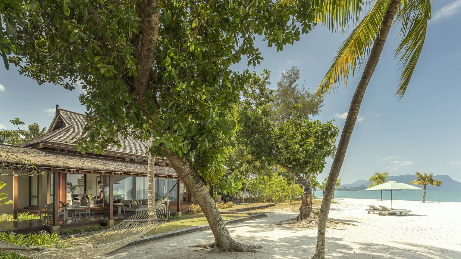Villa on the beach