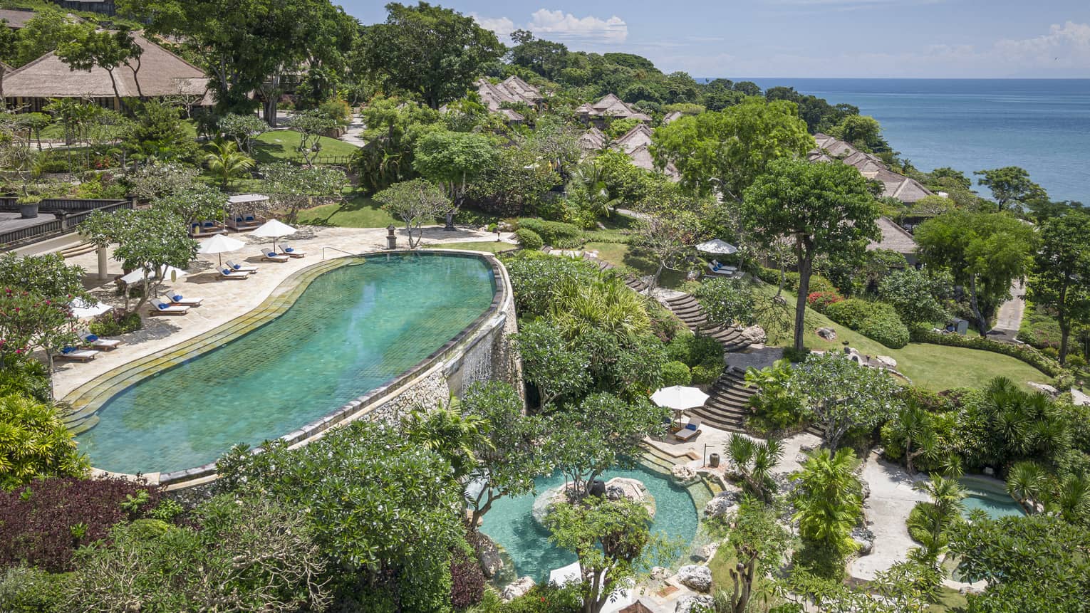 Aerial view of Resort Pool