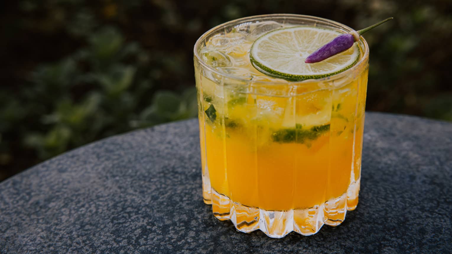 Paniolo Pau Hana ? Patr�n Reposado, Cucumber, Jalape�o, Mango Pure�