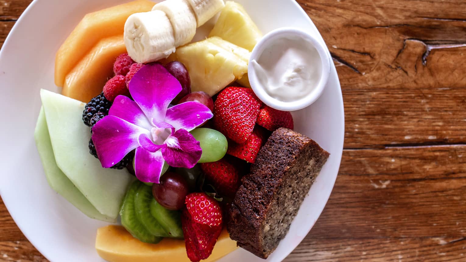 Breakfast fruit salad