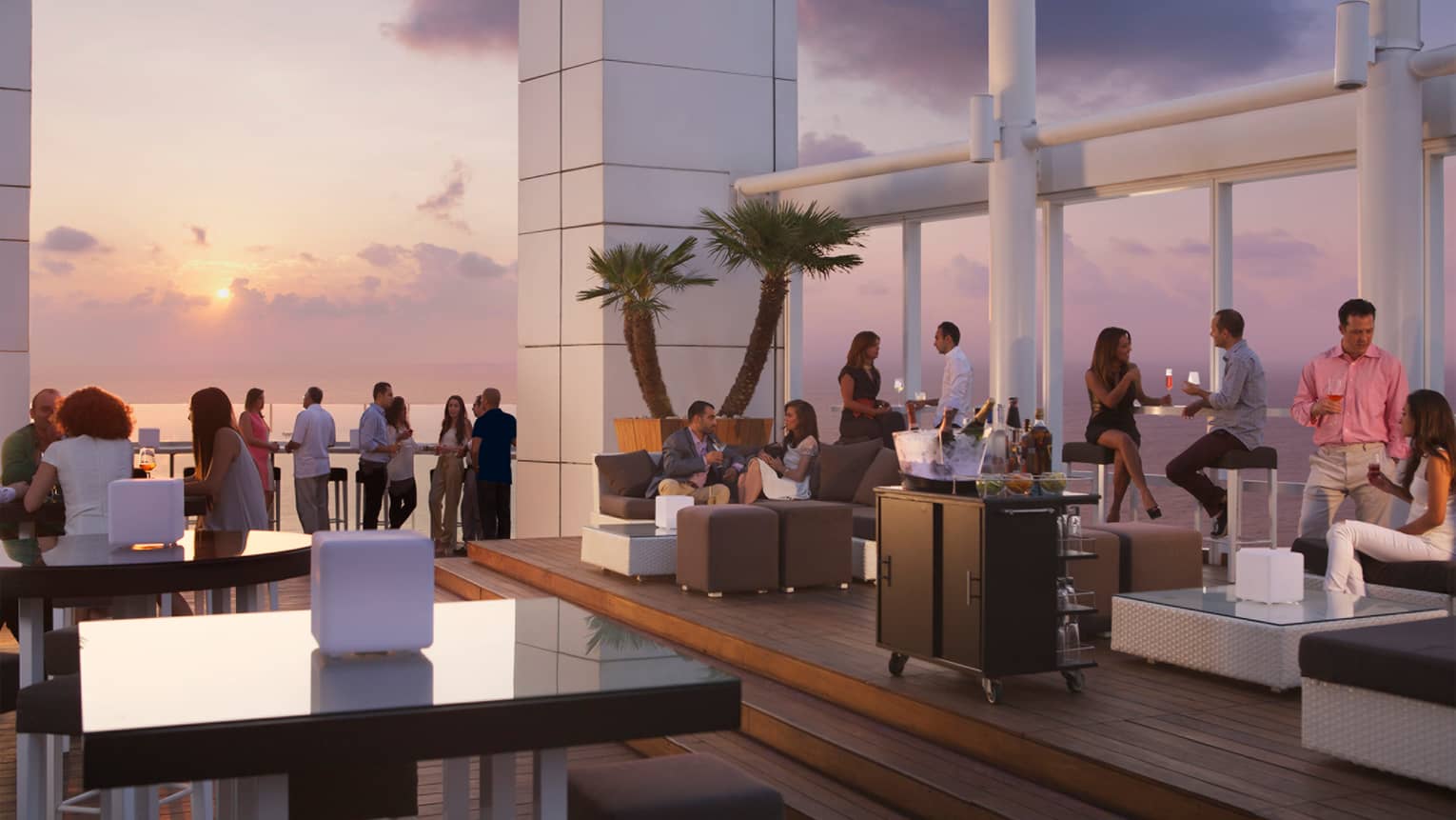 Beirut Restaurants & Bars Romantic Fine Dining Four Seasons Hotel