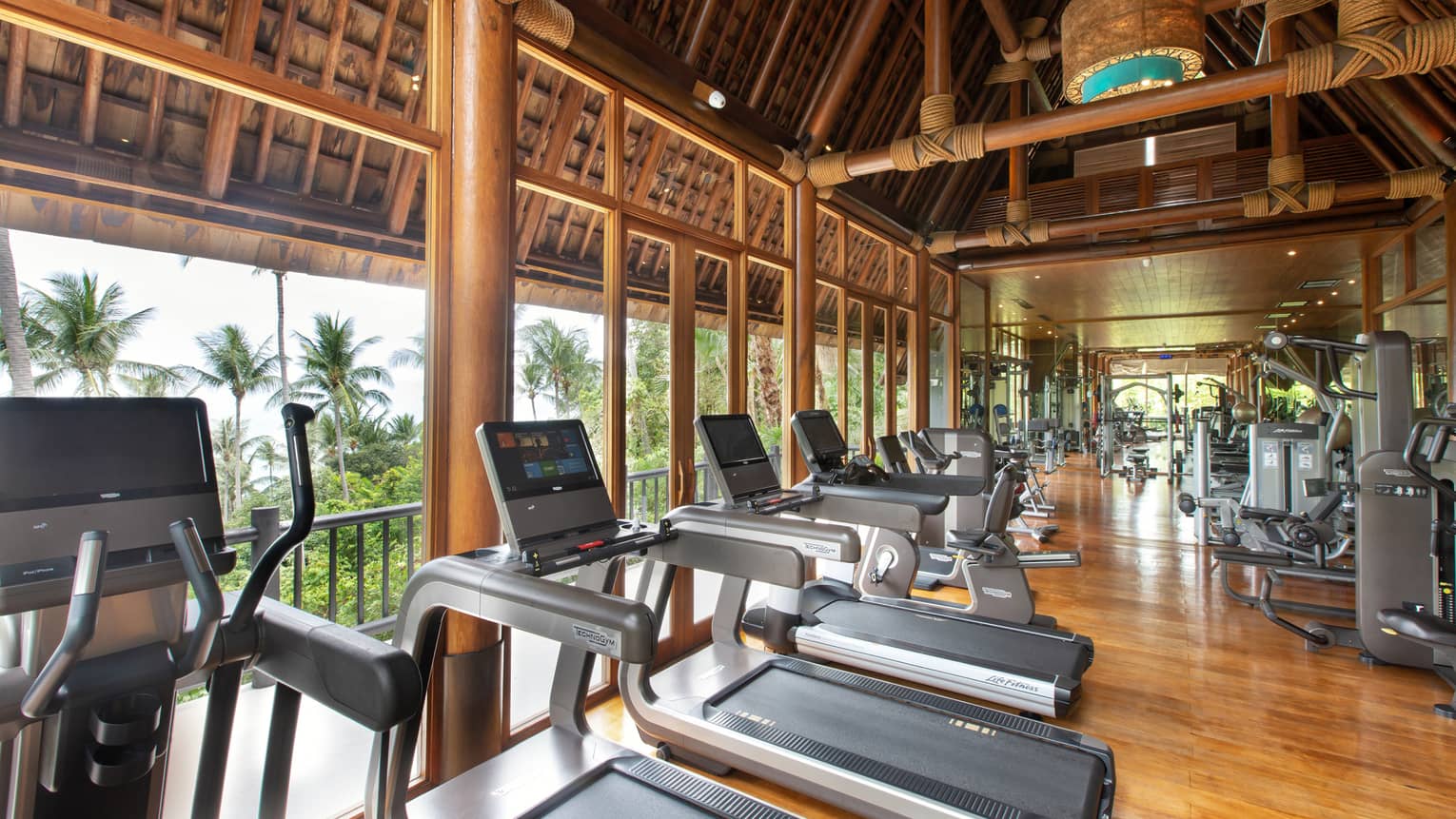 Fully equipped gym