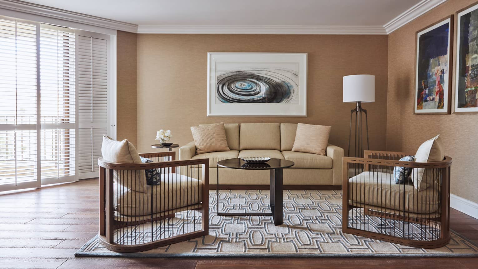 Seating Area in a Maui Resort suite
