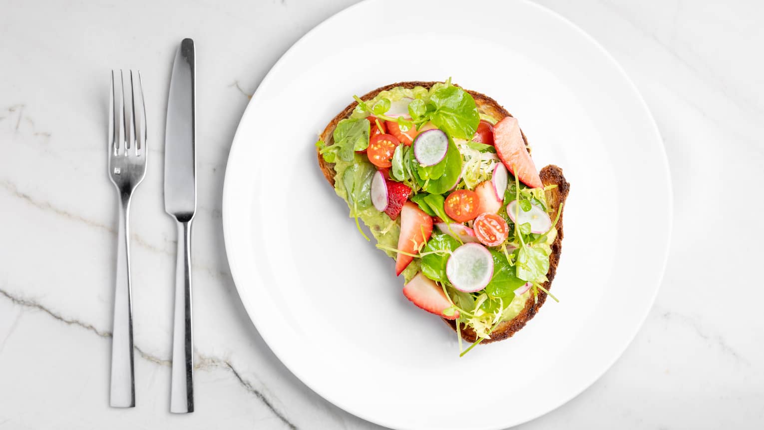 Avocado toast from Coin & Candor