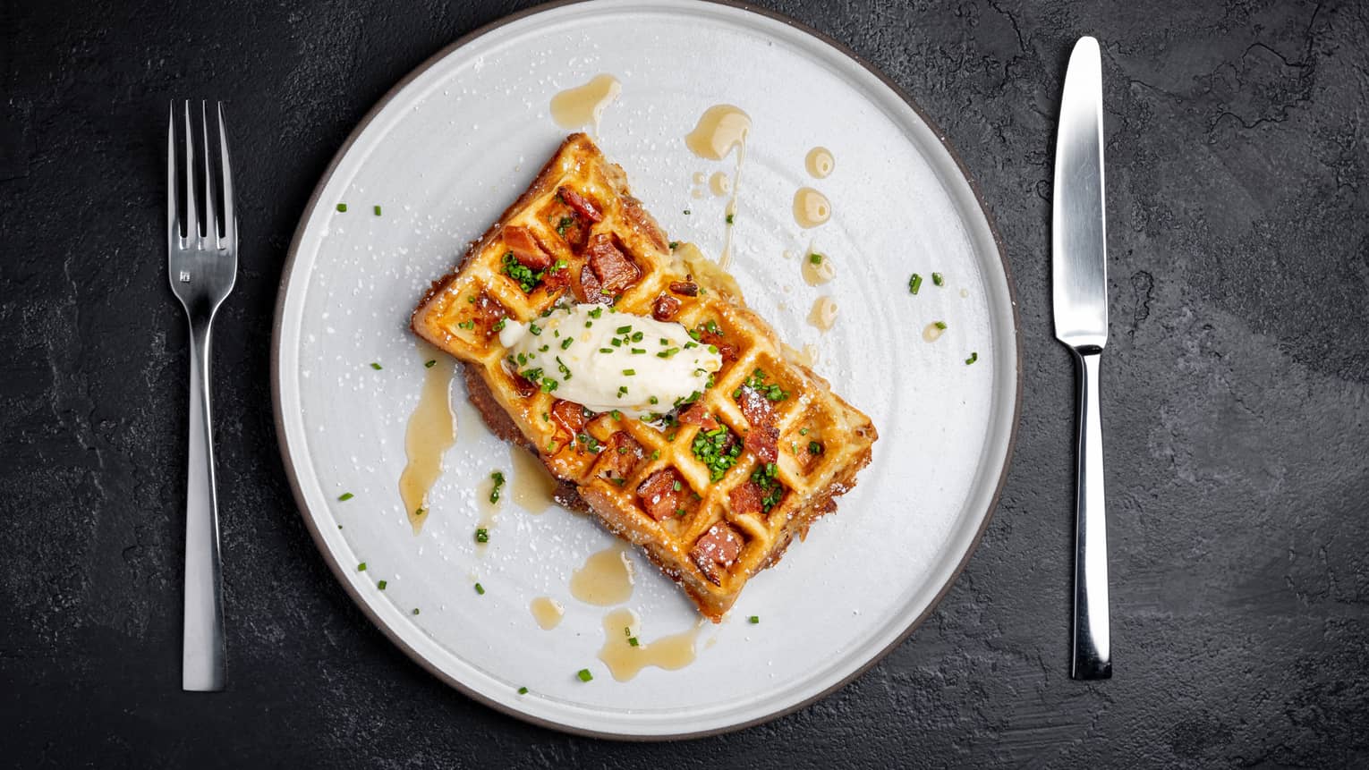 Chicken in Waffles from Coin & Candor