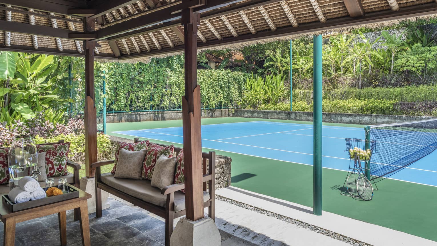Tennis courts