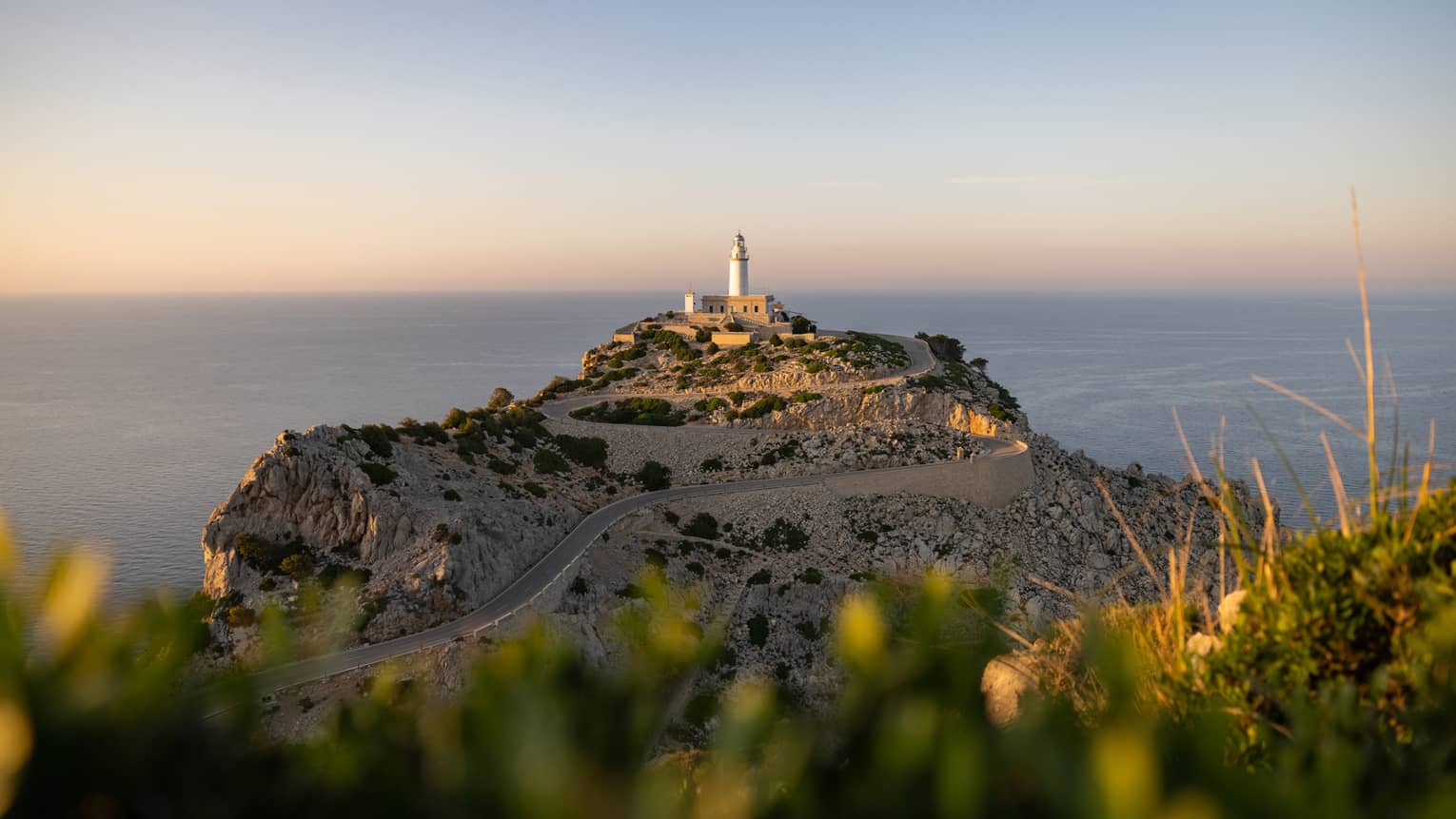 Cap de Formentor lighthouse and sea
