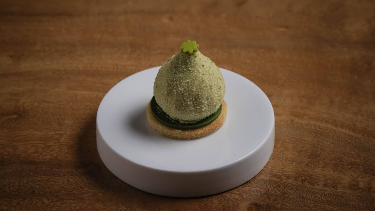 Savoury afternoon tea creation in the shape of a Christmas tree