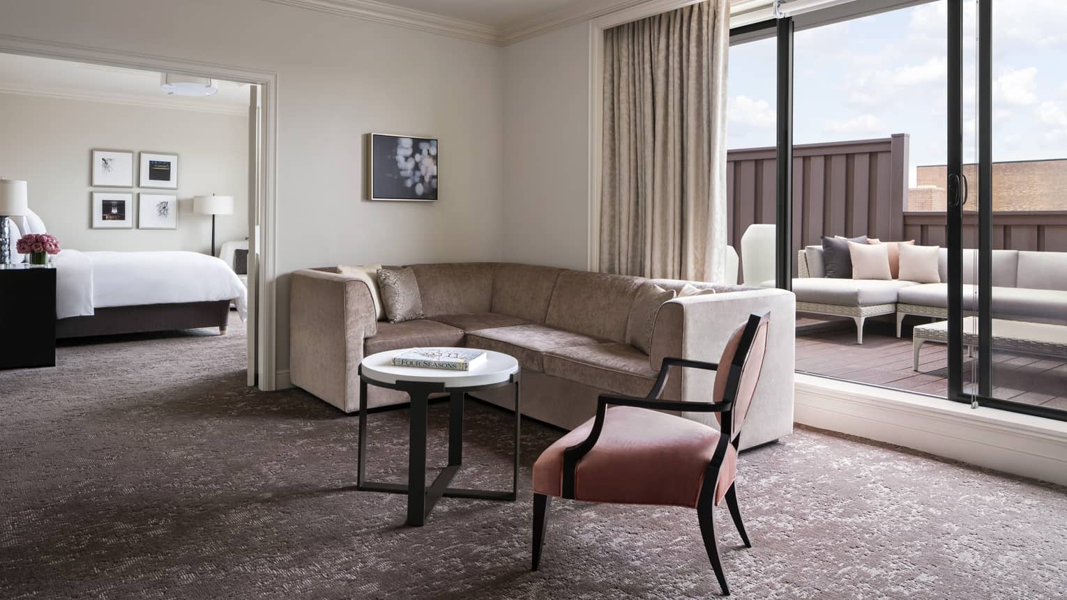 Living room of Capital Suite with Terrace