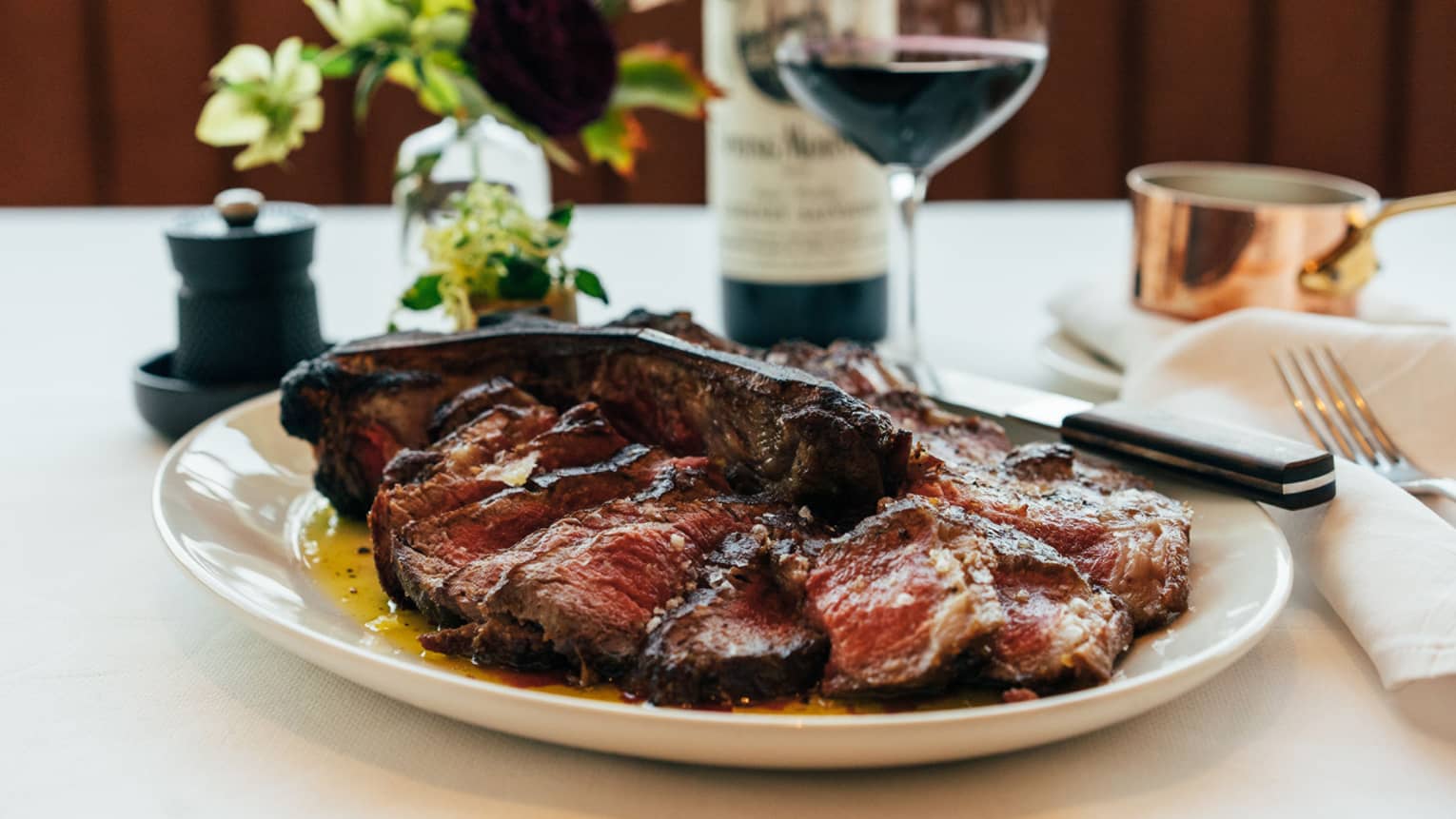 T-bone steak