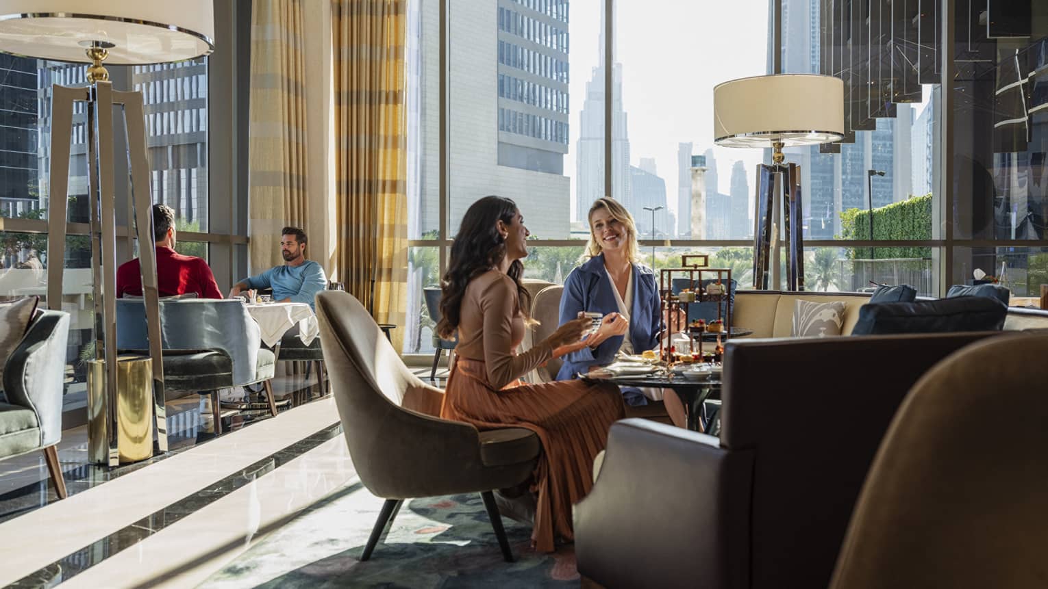 Rooftop Bar in Dubai Luna Sky Bar at Four Seasons Hotel Dubai DIFC