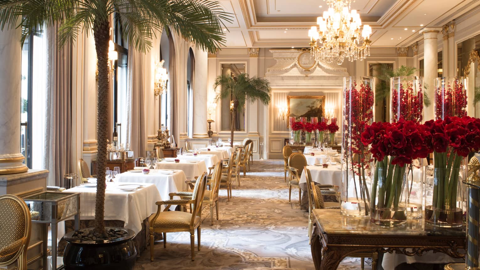 Paris Hotel Restaurants Fine Dining Four Seasons George V Paris