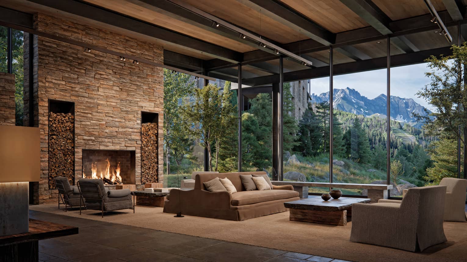 Rendering of lobby pavillion