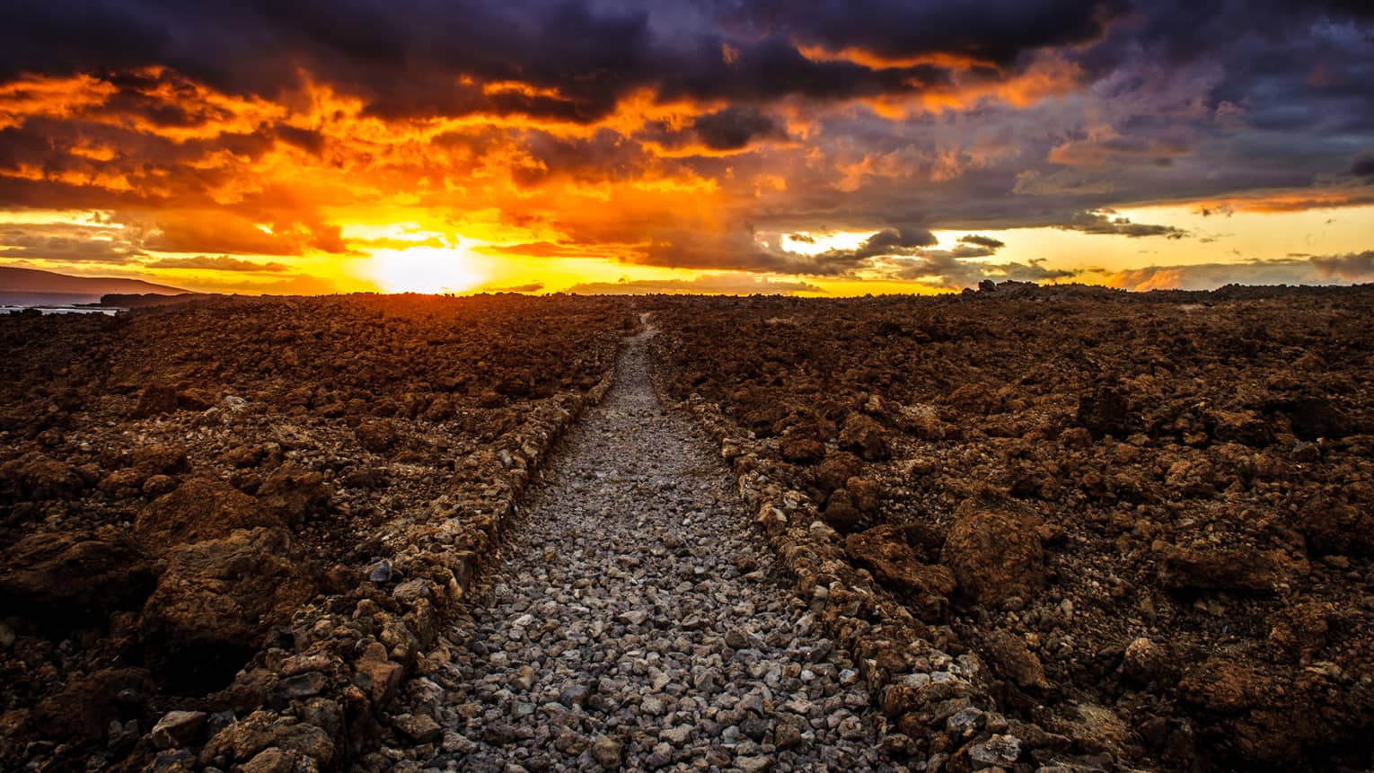 La Perouse / Kings Trail at sunset