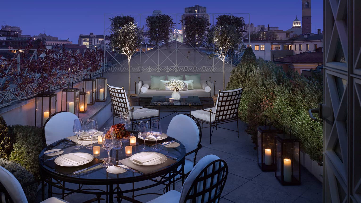 Penthouse Suite In Milan With A Terrace Four Seasons