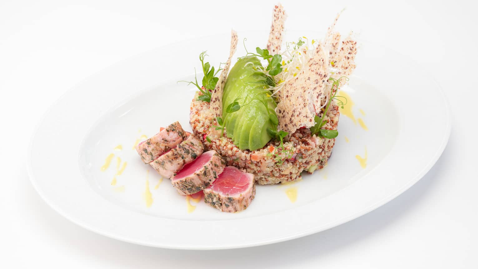 Healthy quinoa salad