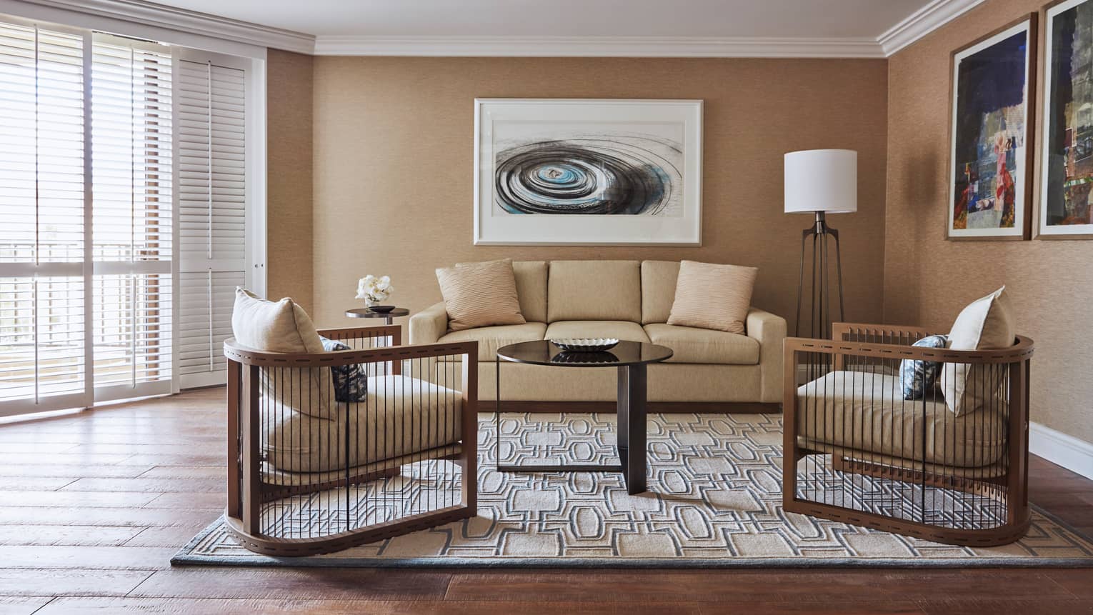 Seating Area in a Maui Resort suite