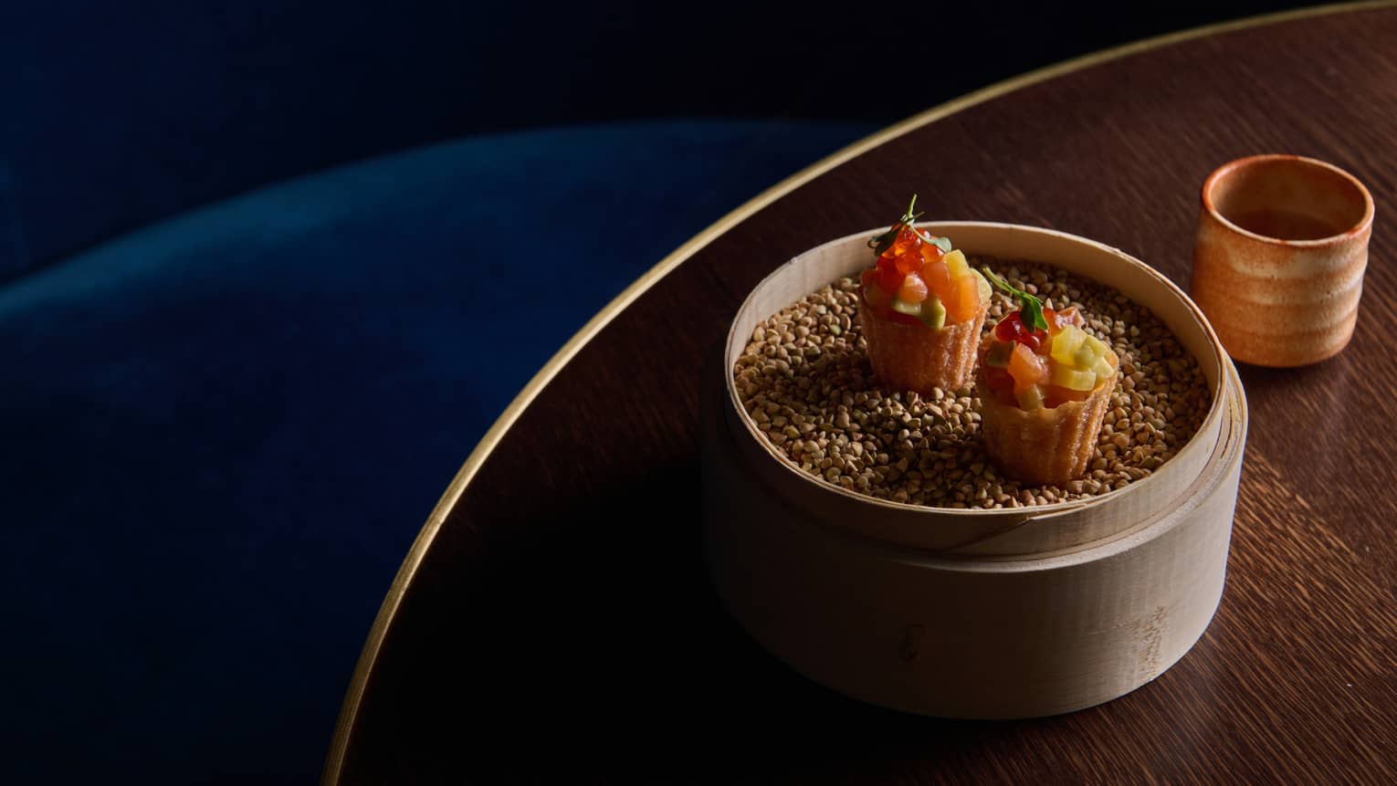 Salmon Tartare at Isa at Four Seasons Hotel Madrid