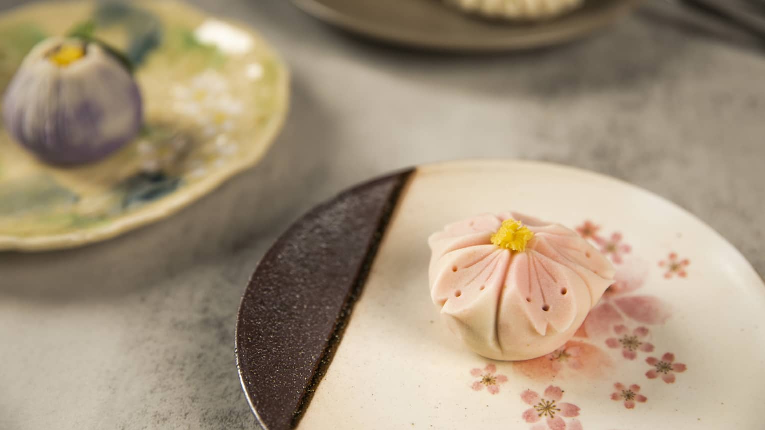 Cherry blossom mochi (Wagashi)