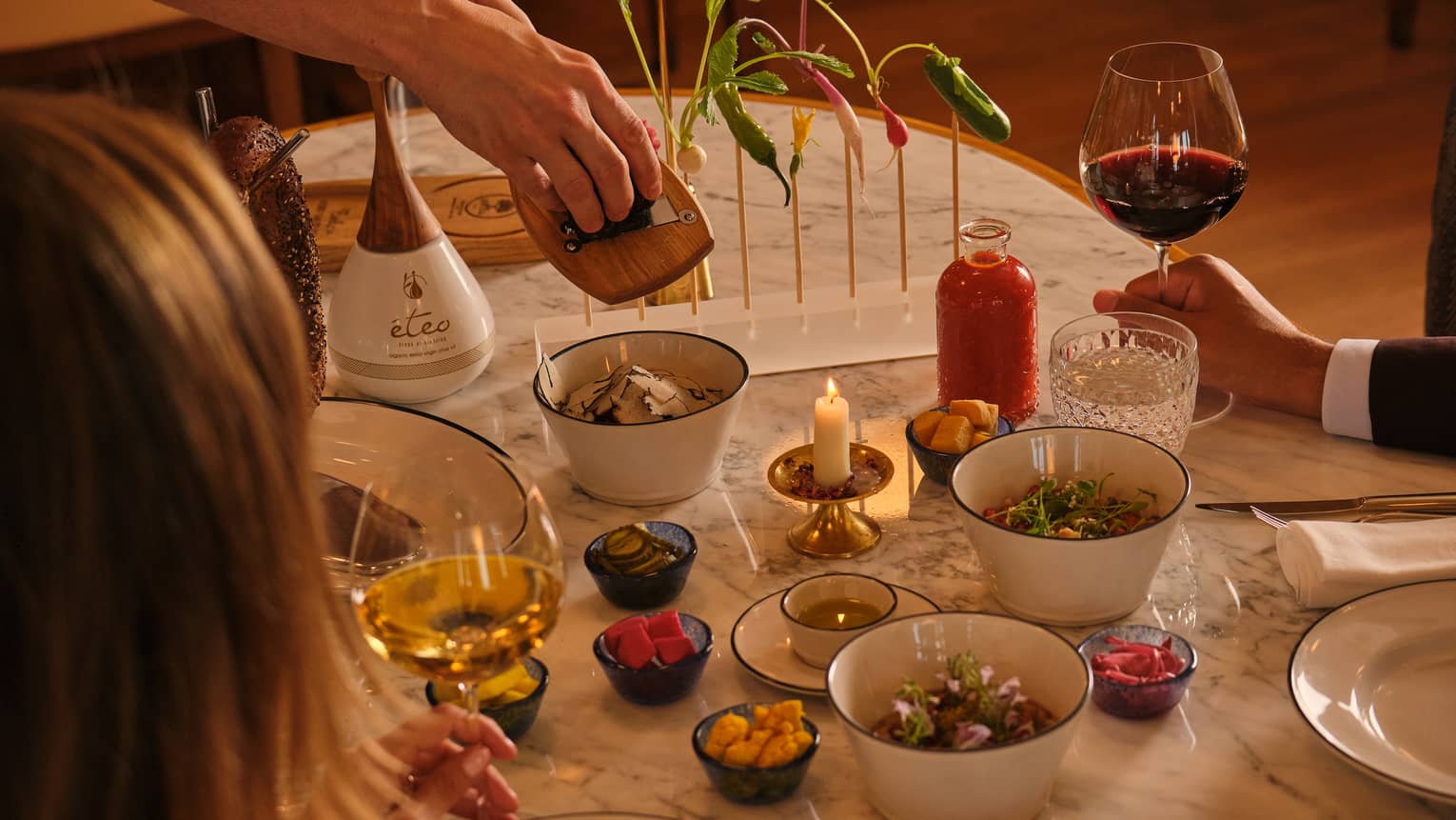 Grand mezze platter