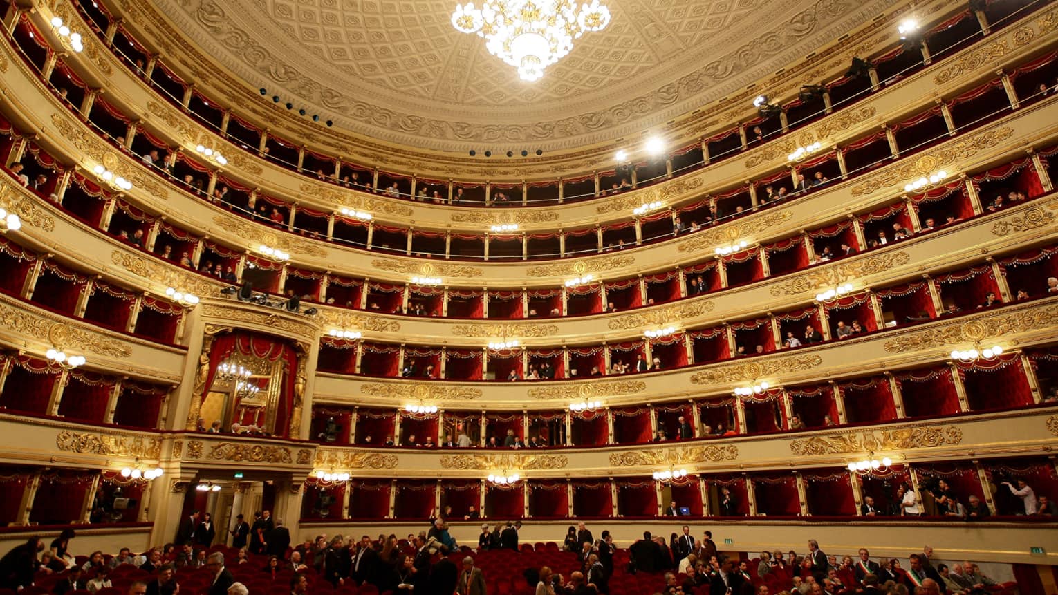 ,La Scala theatre in Milan