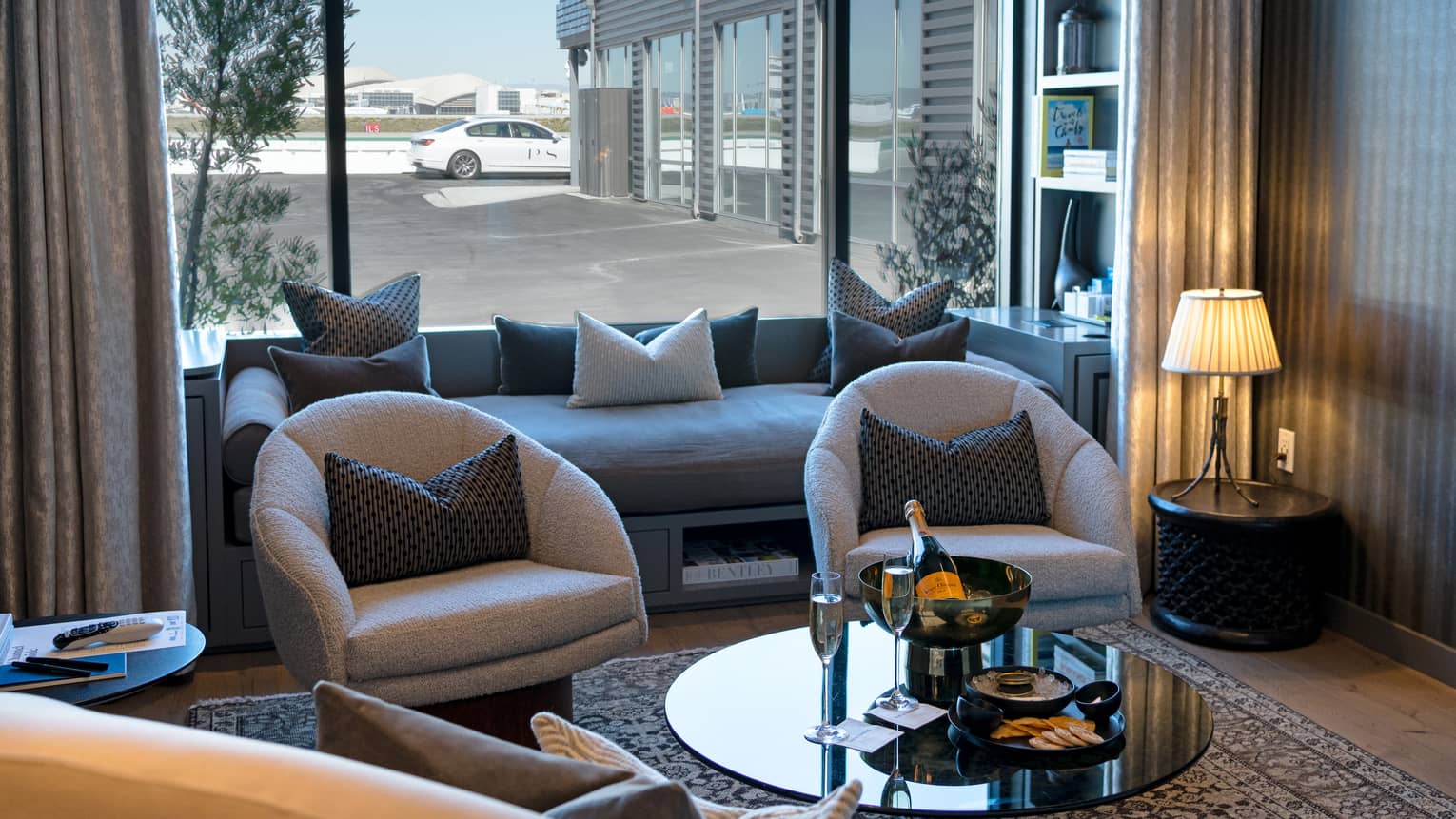 Private airport suite