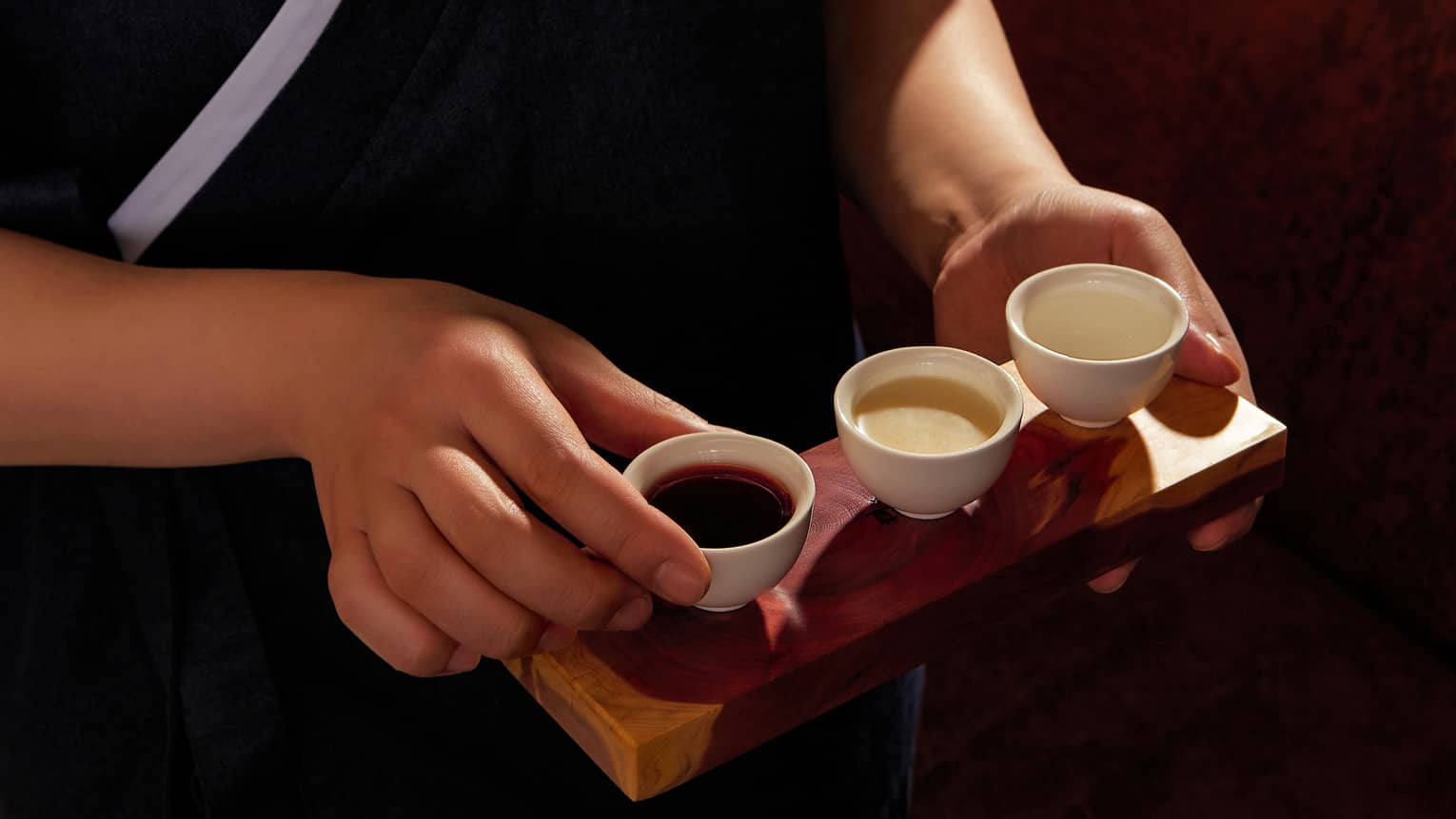 Beverage trio at OUL