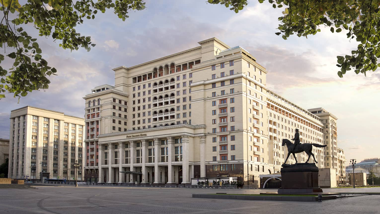 Exterior building of Four Seasons Hotel Moscow