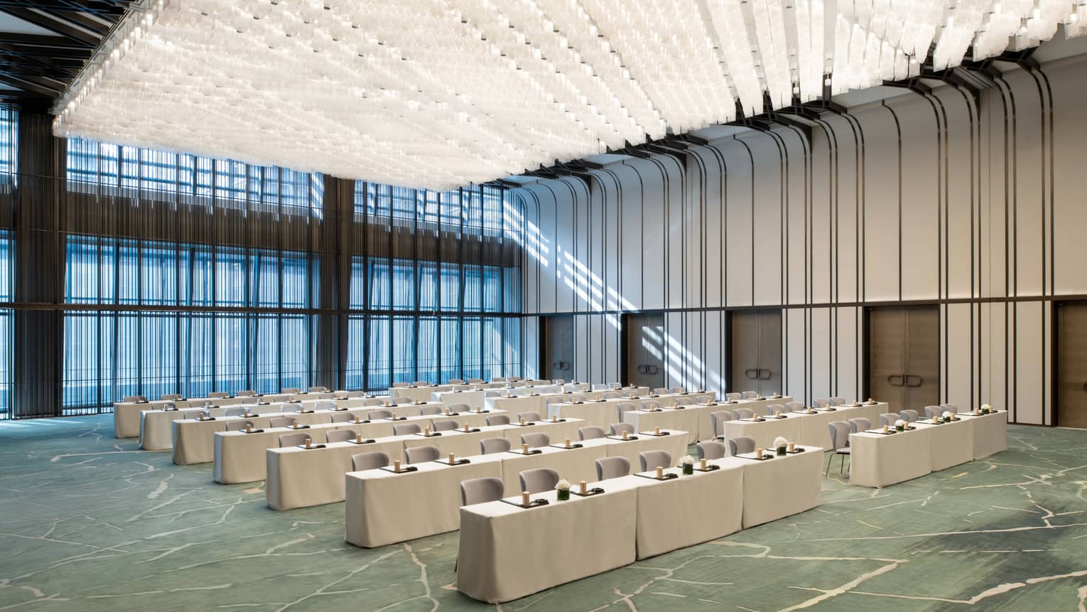 Grand ballroom with classroom seating