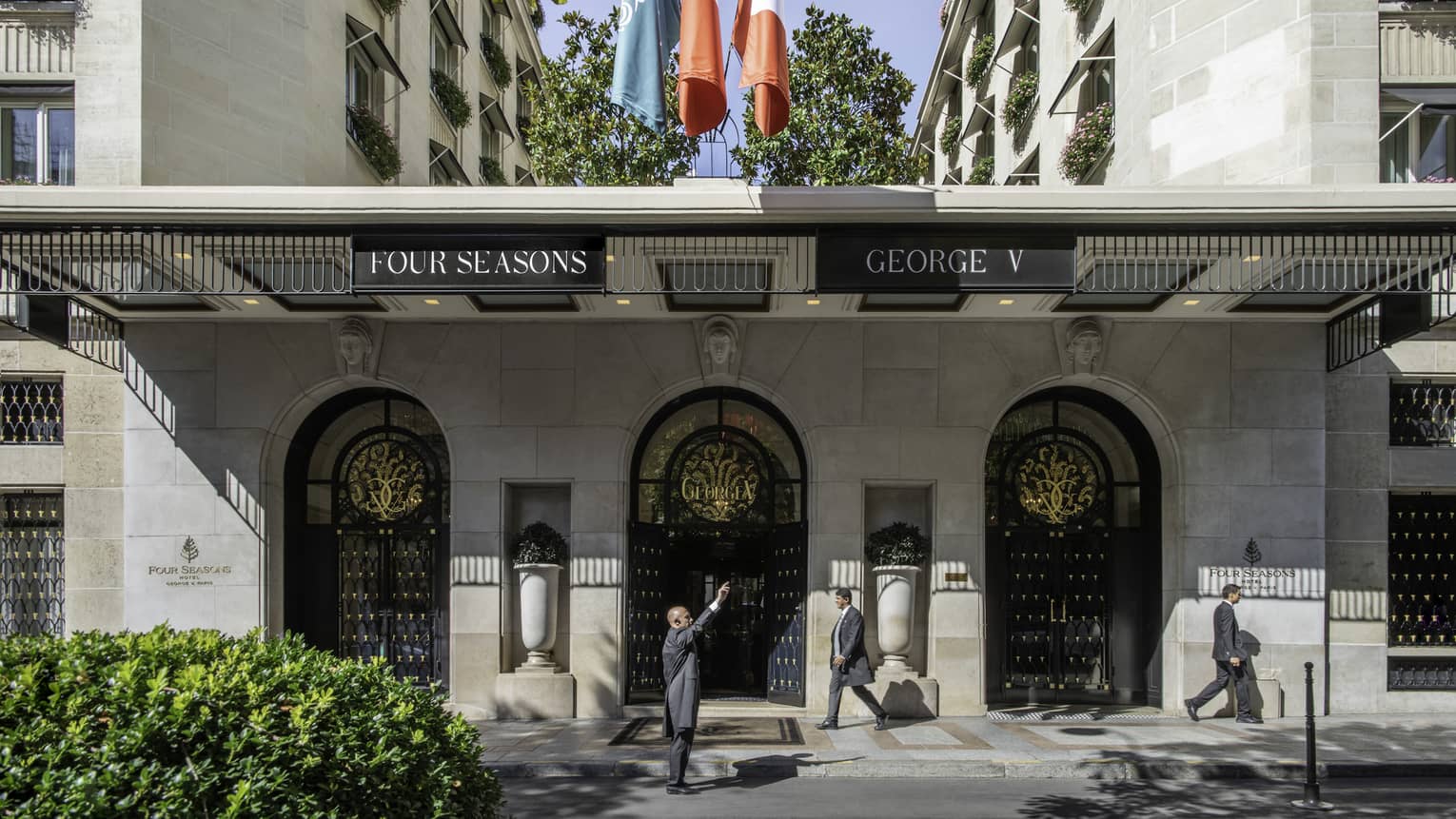 5-Star Four Seasons Hotel George V, Paris
