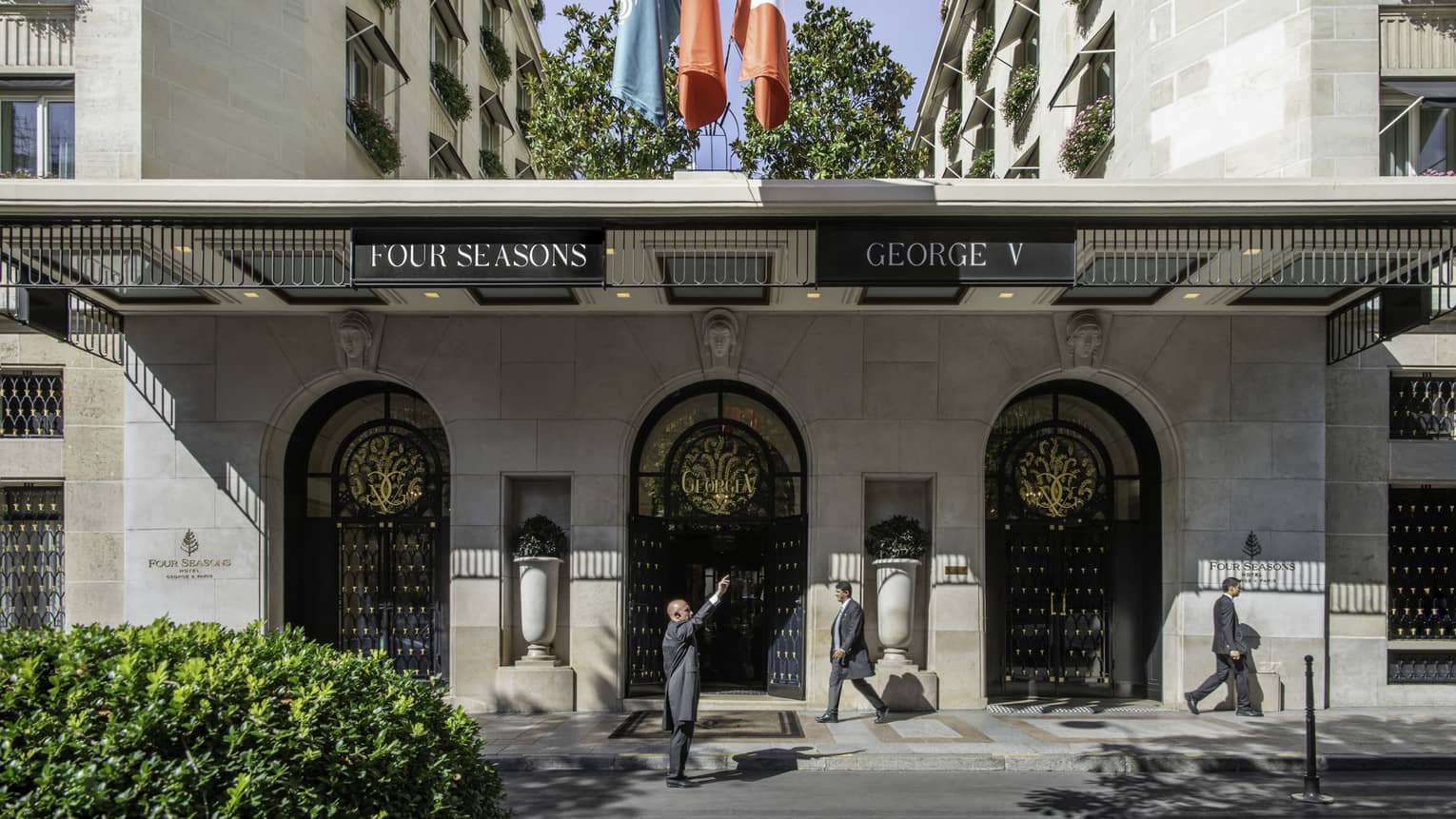 5-Star Four Seasons Hotel George V, Paris