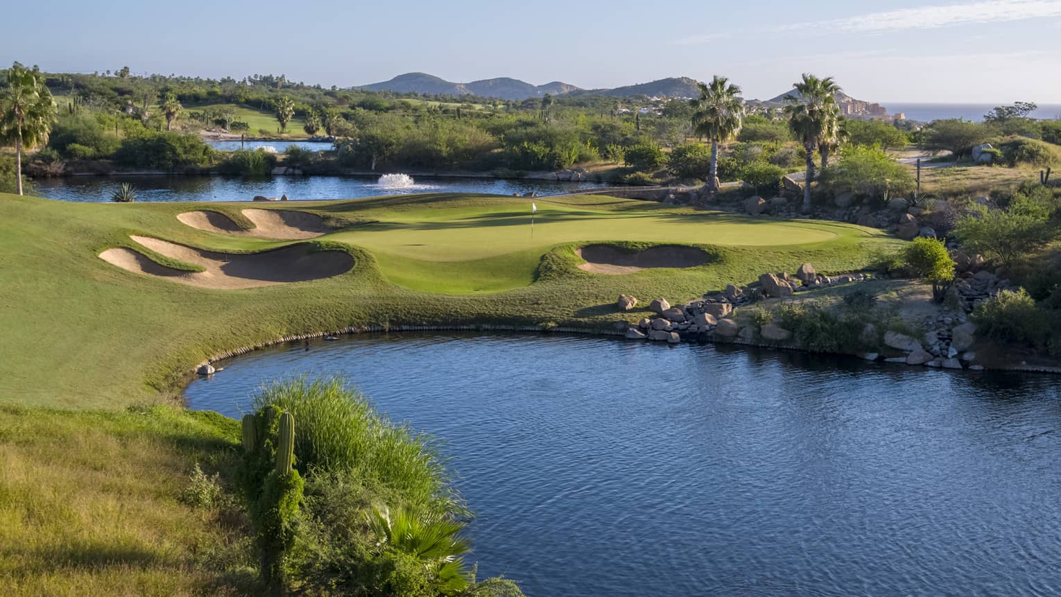 The stunning Cabo Del Sol golf course