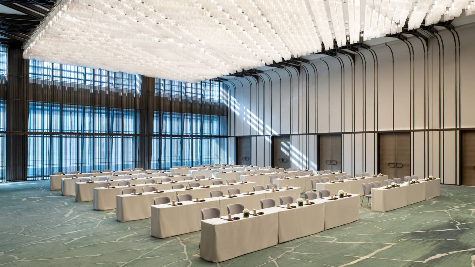 Grand ballroom with classroom seating
