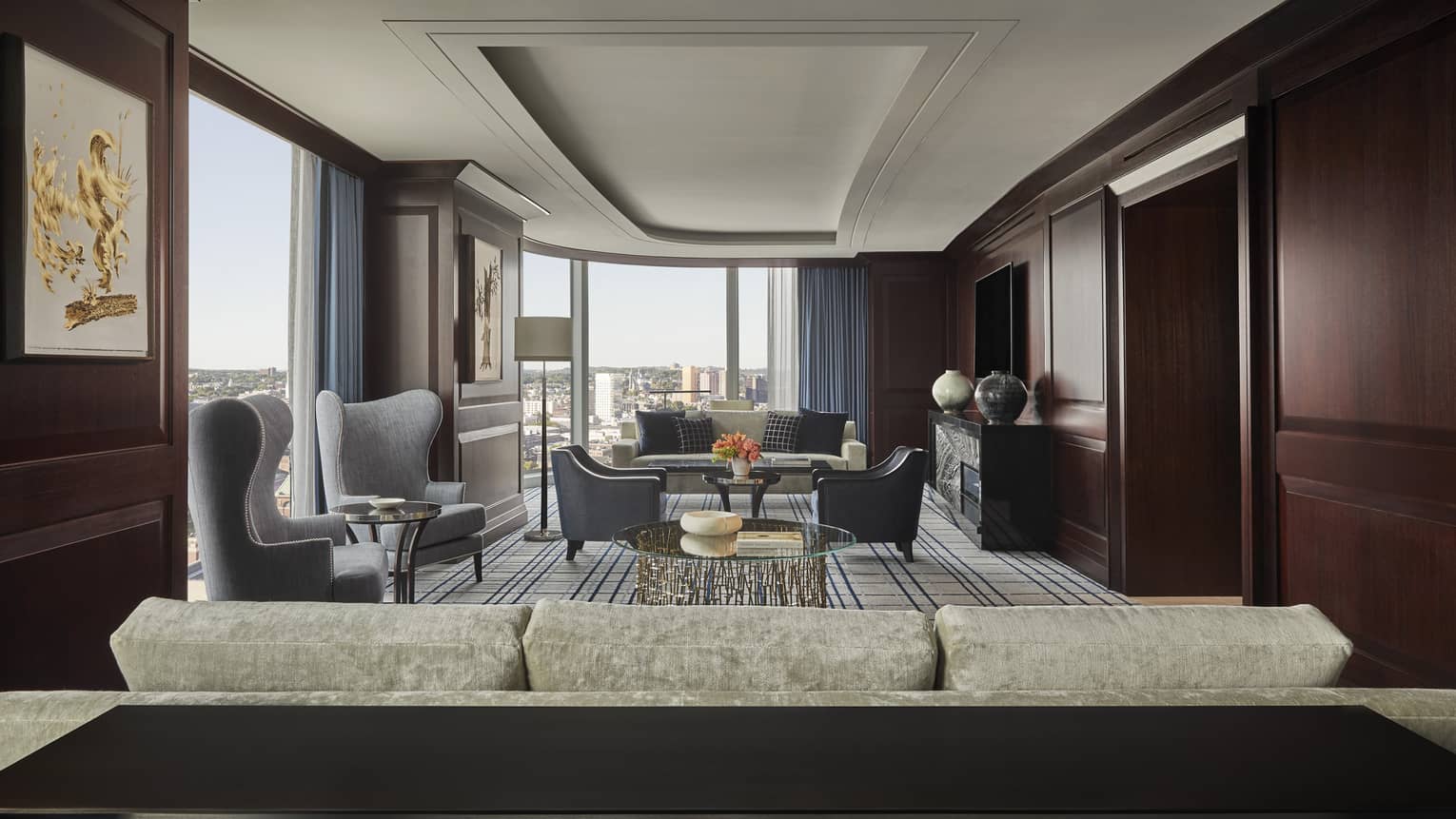 Presidential Suite at four seasons hotel boston one dalton