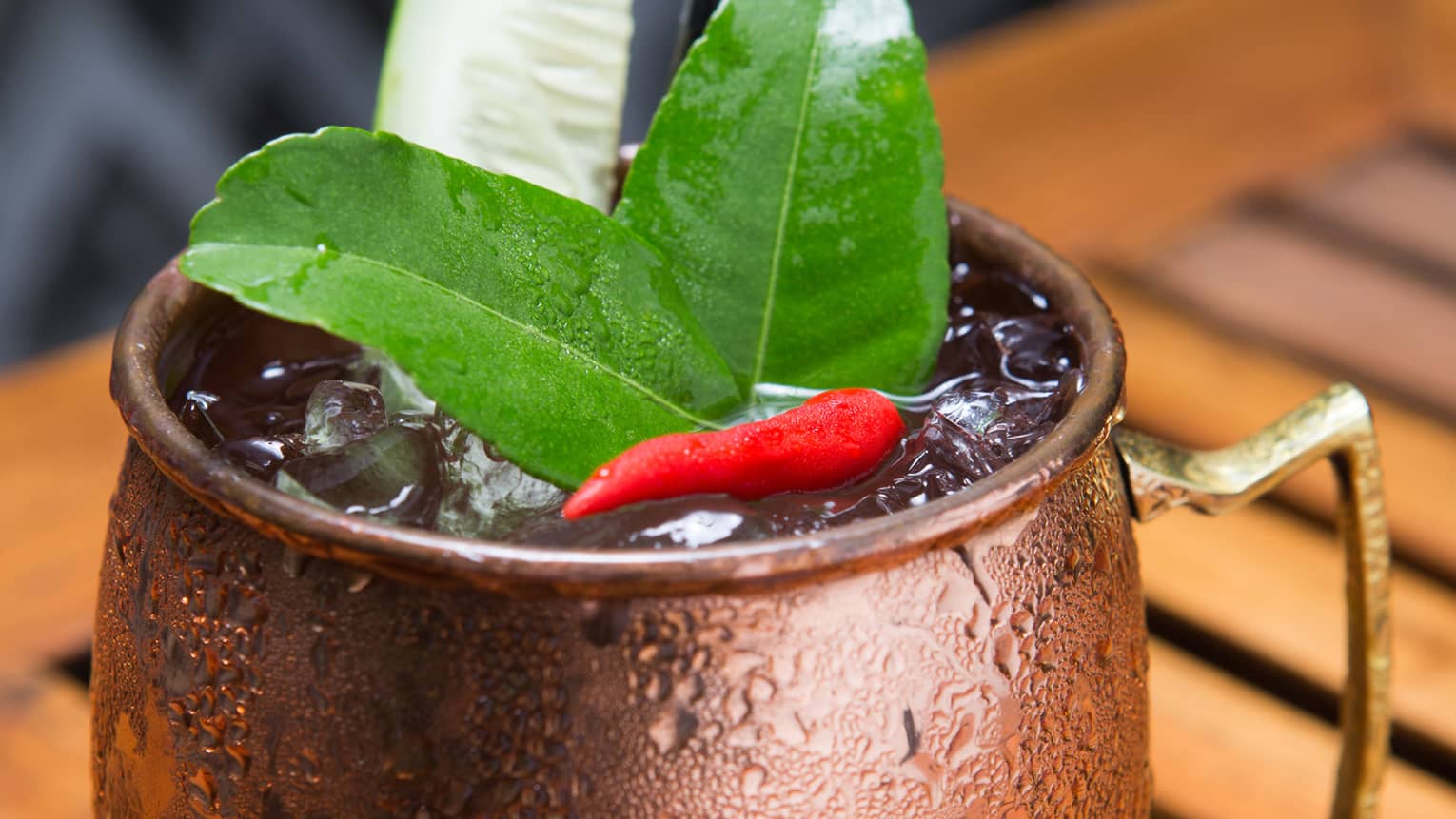 Chiang Mai Mule – Stolichnaya, Chili, Ginger, Lime