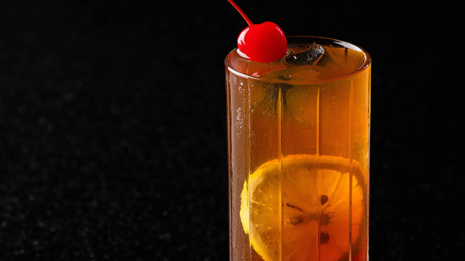 The Big Cherry ? Cherries, Michter's US 1 Bourbon, Lemongrass, Lemon, Sparkling Wine