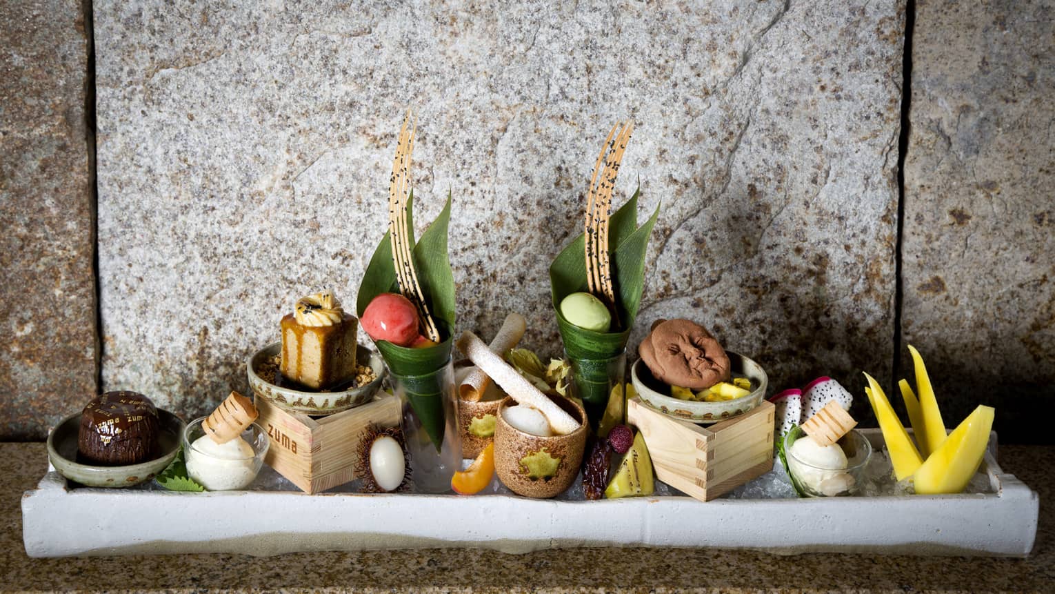 zuma dessert platter