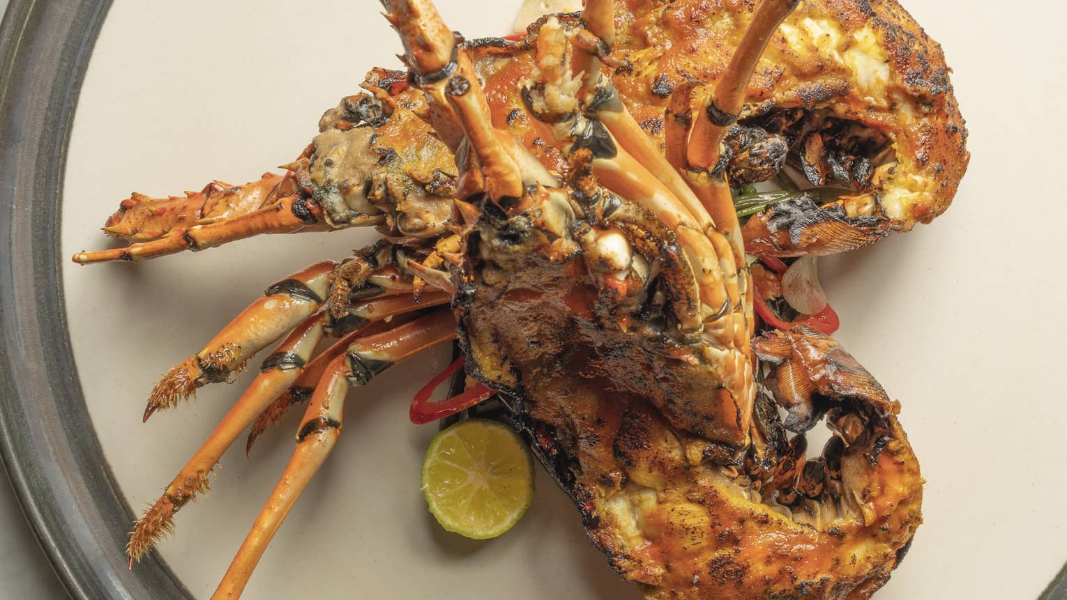 Sayan Ayung Terrace Lombok Lobster