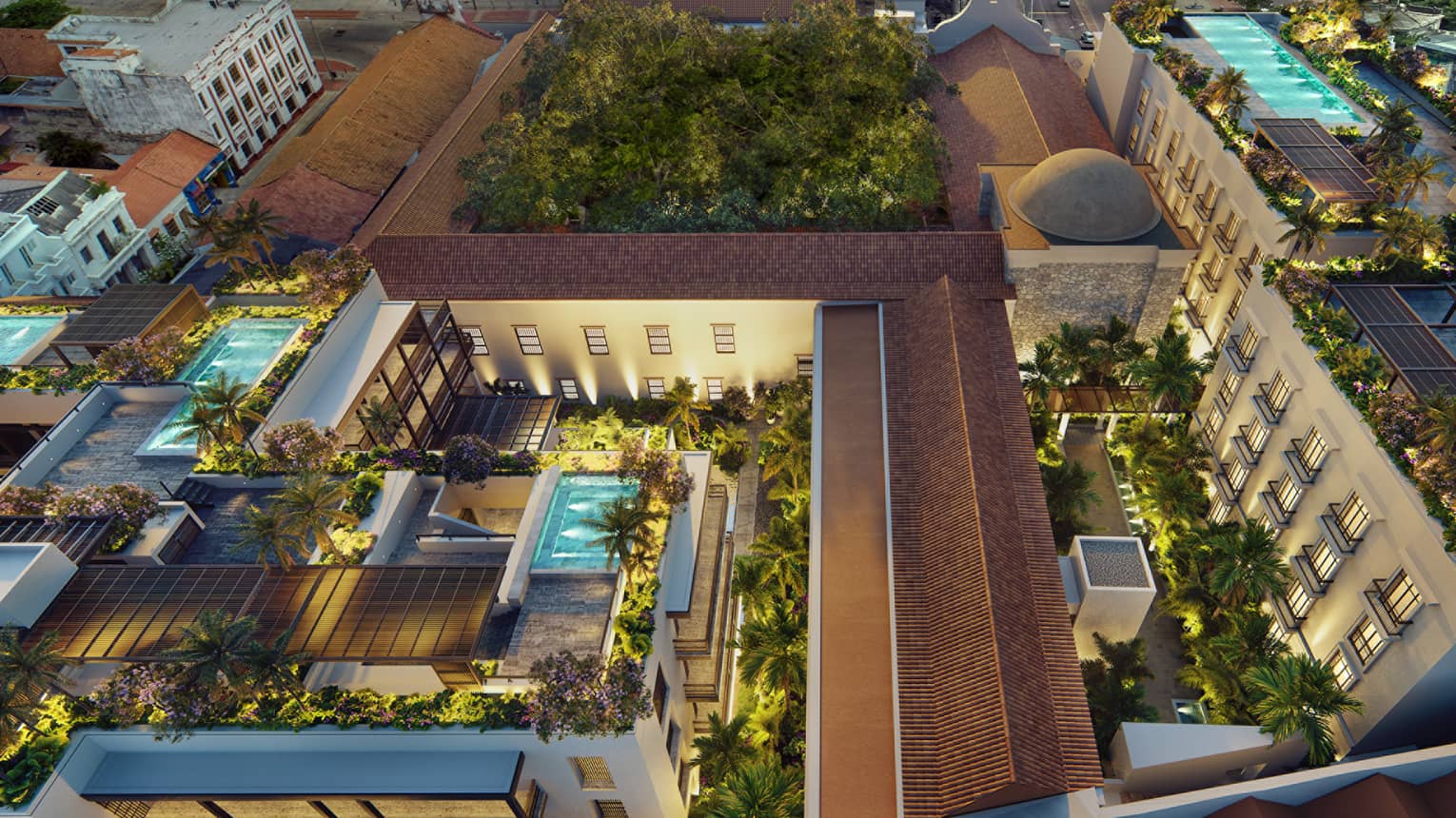 Rendering of residence exterior