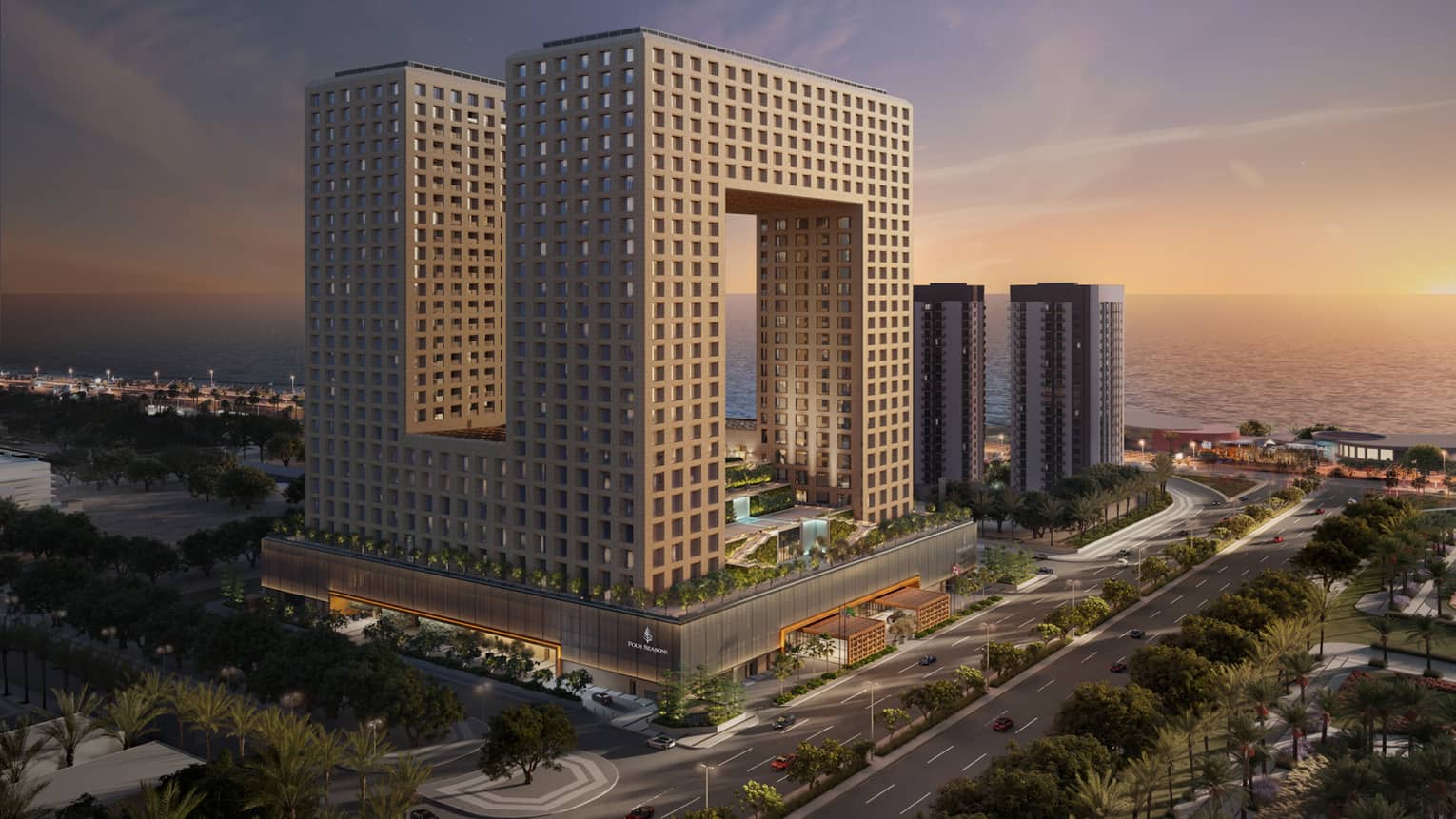 Rendering of residence exterior