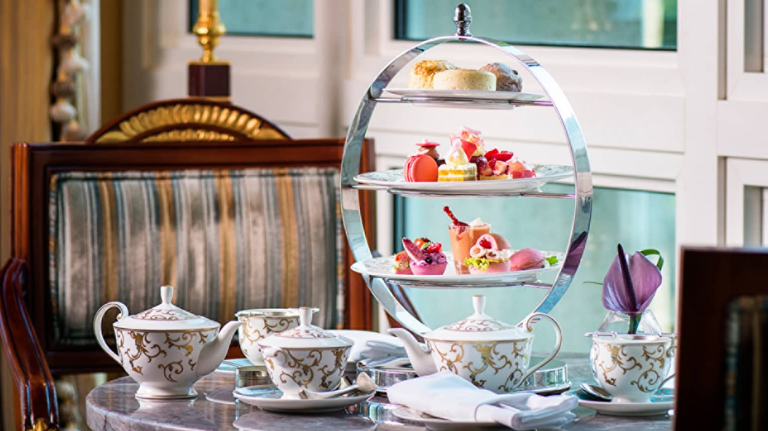 Tea Lounge in Doha Seasons at Four Seasons Hotel Doha, Qatar