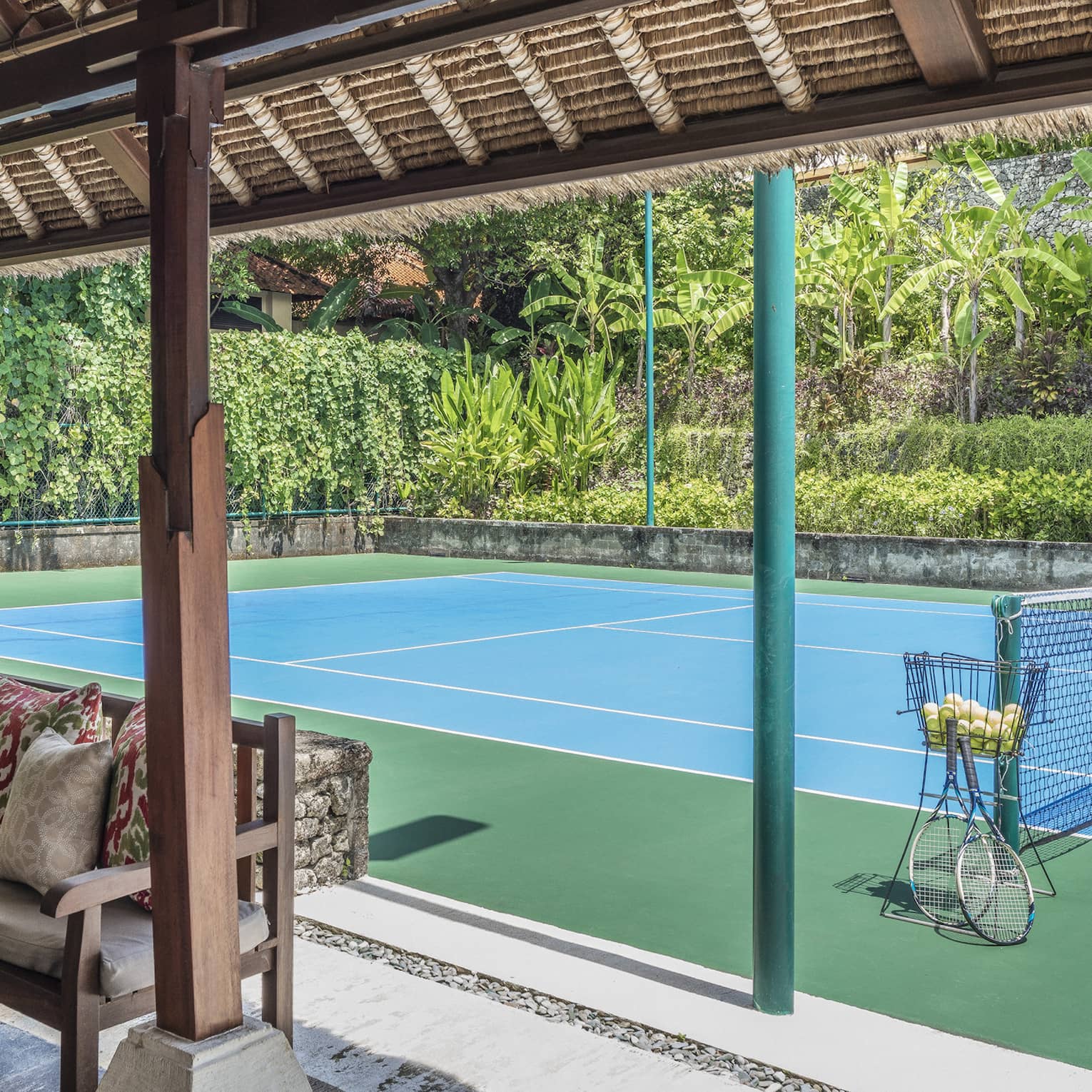Tennis courts