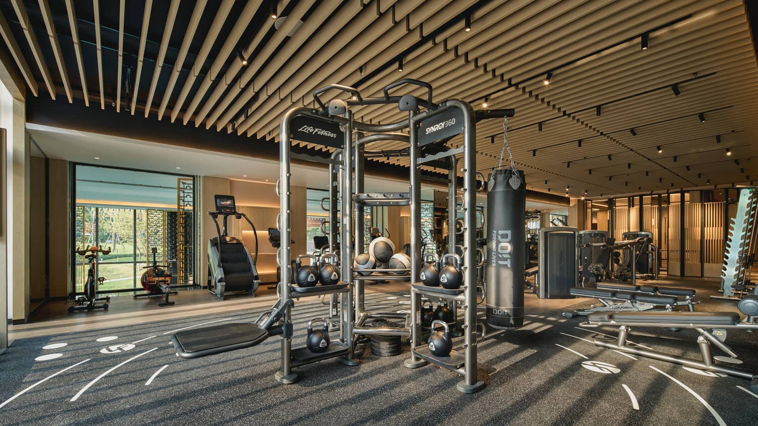 Fitness Centre at Four Seasons Hotel Suzhou