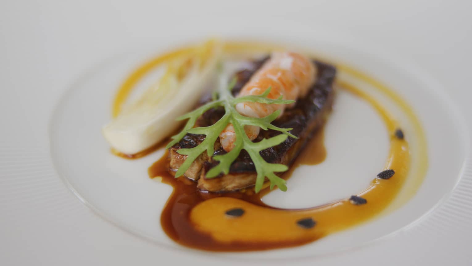 Roasted Langoustine and Foie Gras